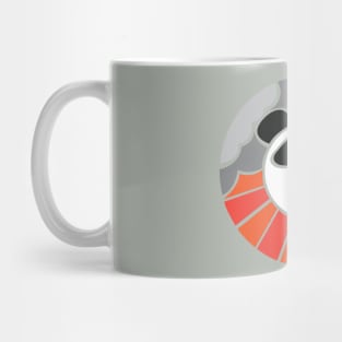 Panda & bamboo mosaic (Pocket size) Mug